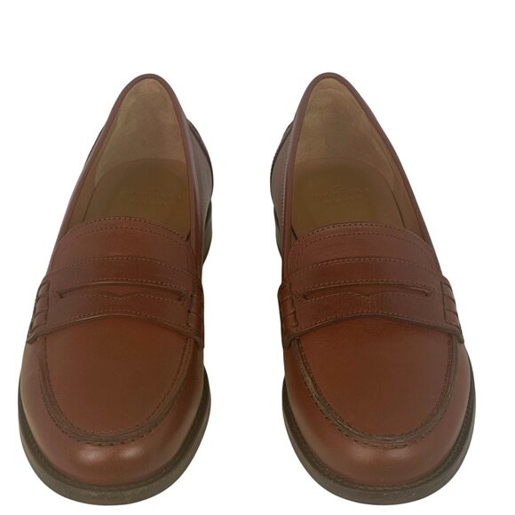New Sézane André Mocassins Loafers Naturel Heritage Brown Leather  EU 38 / US 7 - Picture 5 of 10